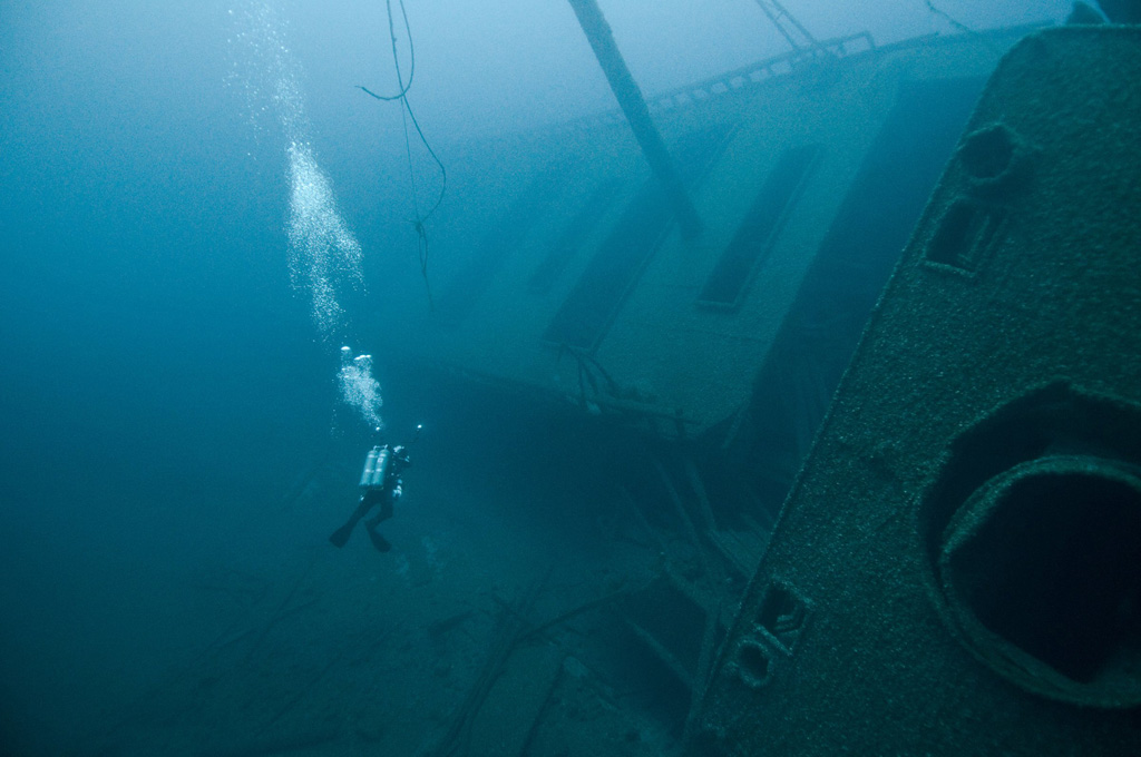 Wreck of the Norman, Thunder Bay National Marine Sanctuary, Alpena County