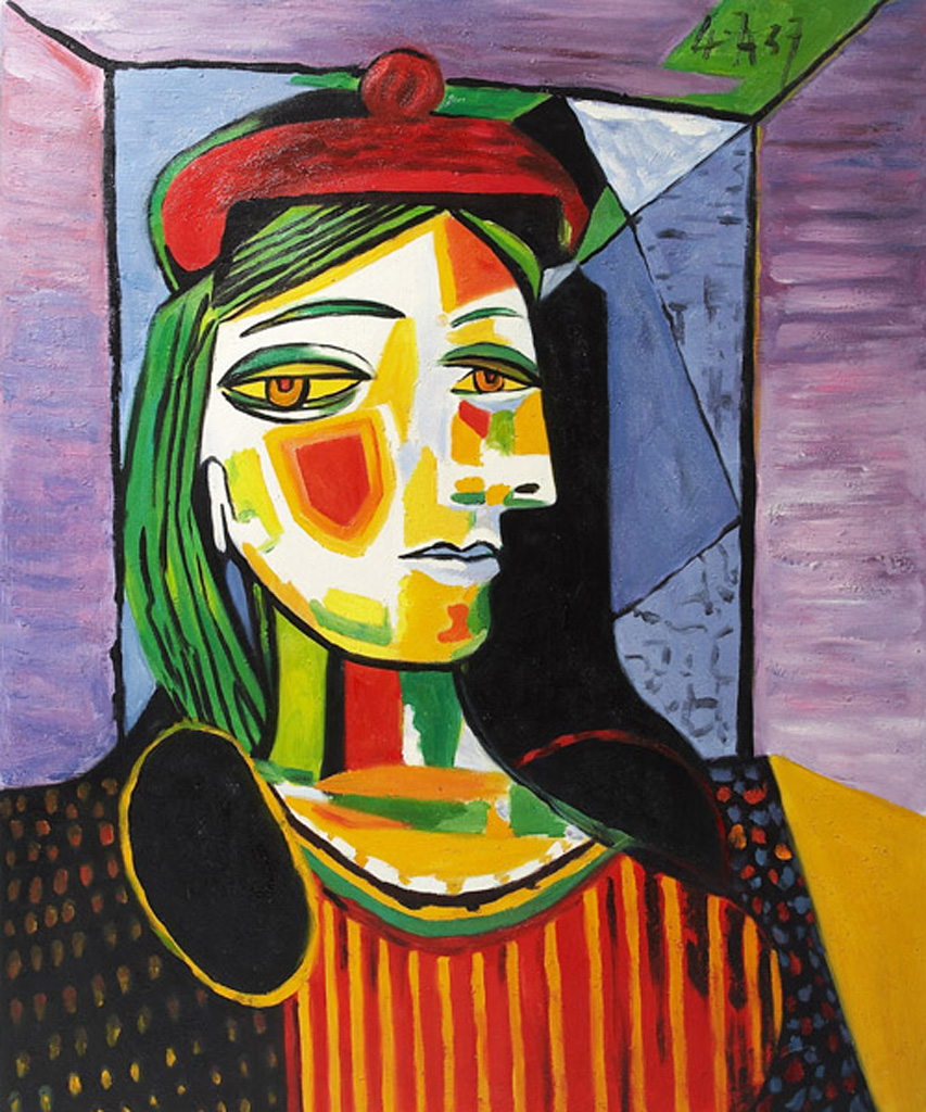 Girl in a Red Beret, Pablo Picasso