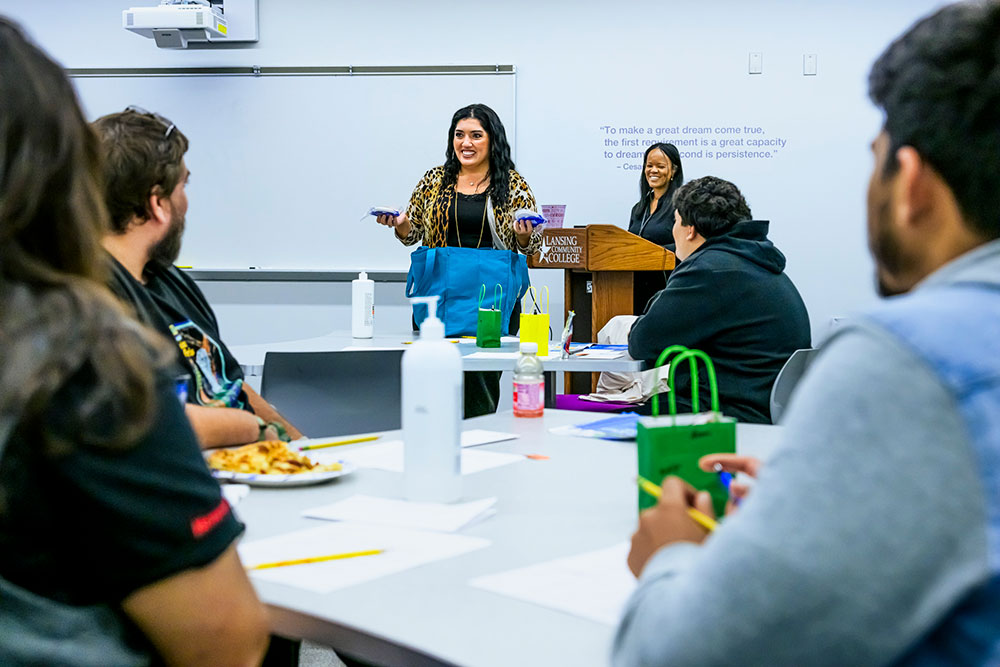 lucero classroom with students and instructors