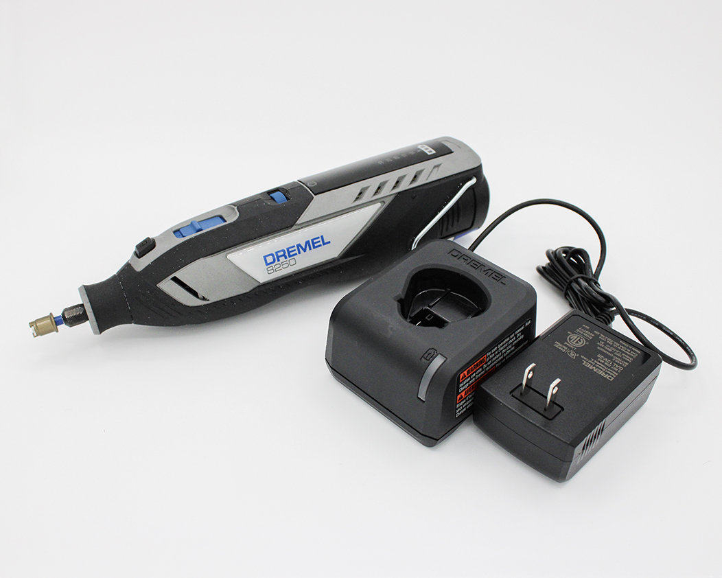 Dremel rotary tool, battery, an charger