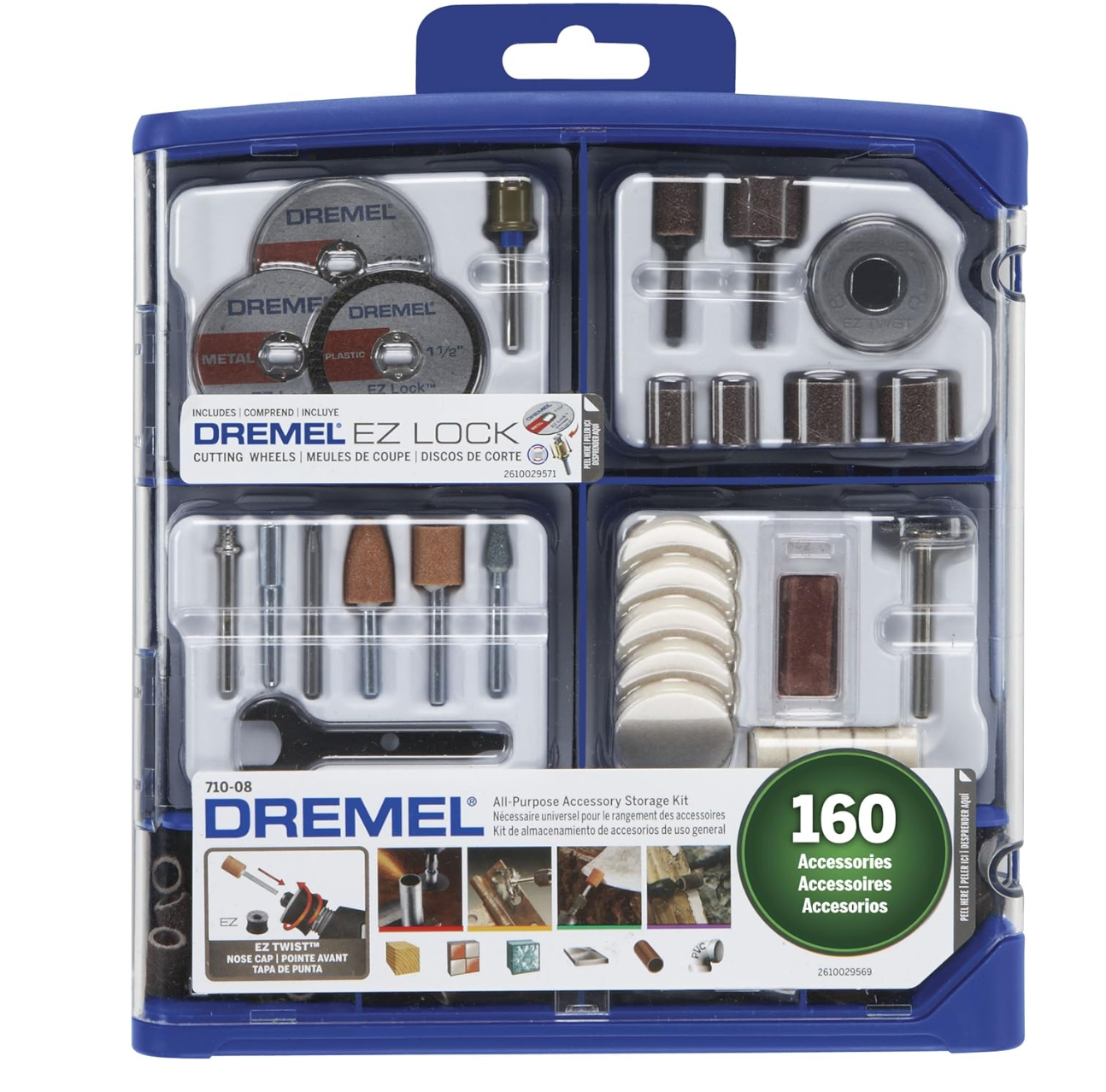 Dremel rotary tool accesory kit