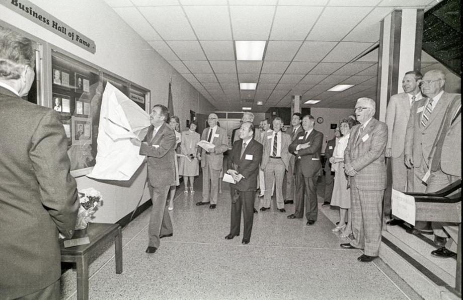 Business Hall of Fame Display