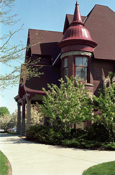 The Rogers-Carrier House on Capitol Avenue - ca. 1982-1998