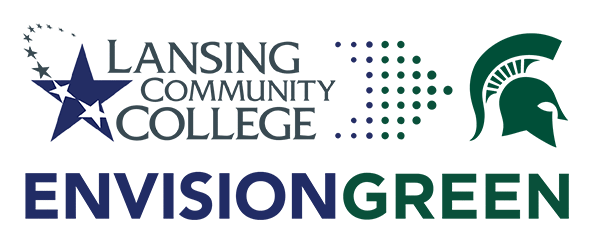 LCC to MSU Envision Green logo
