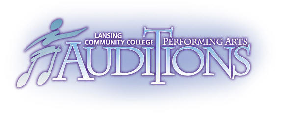 LCC Performing Arts Auditions Graphic